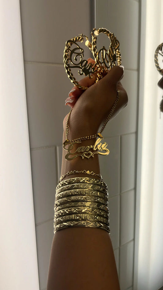 Custom Nameplate Necklace