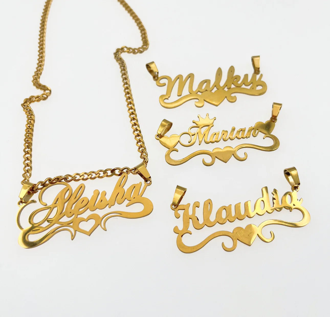 Custom Nameplate Necklace