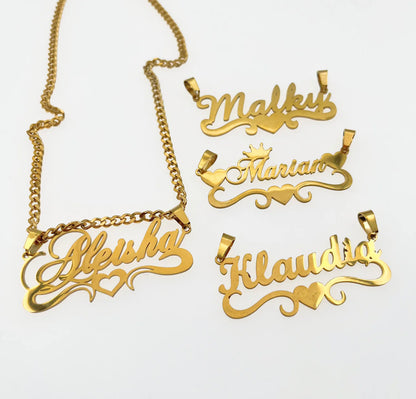 Custom Nameplate Necklace